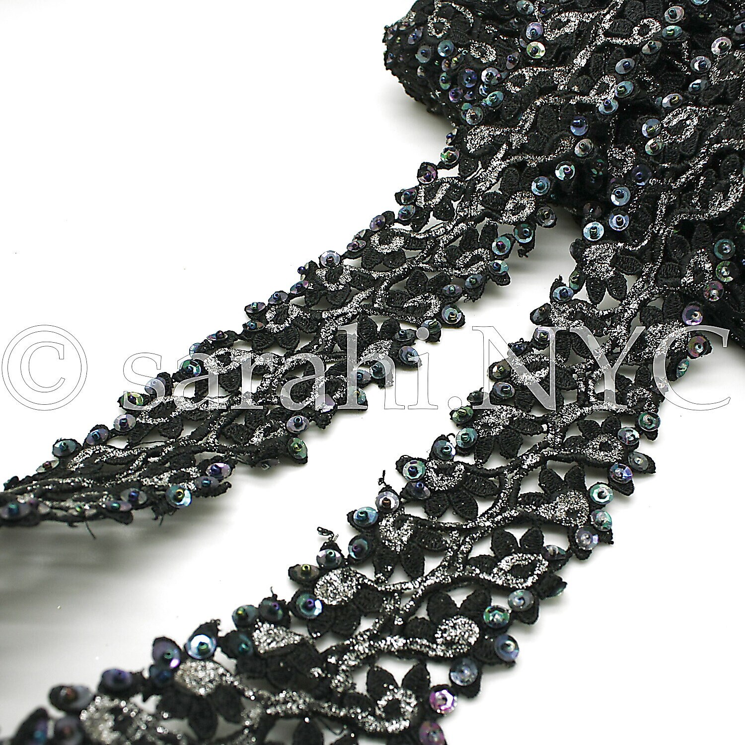 black laces with silver tips
