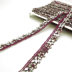 Acabamento em espelho ROXO com espelhos acabamento em strass roxo