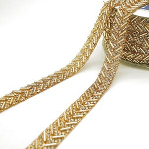 GOLD PERLEN HOTIX mit Perlen auf Hotfix