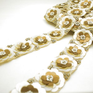 GOLD SEQUIN Besatz
