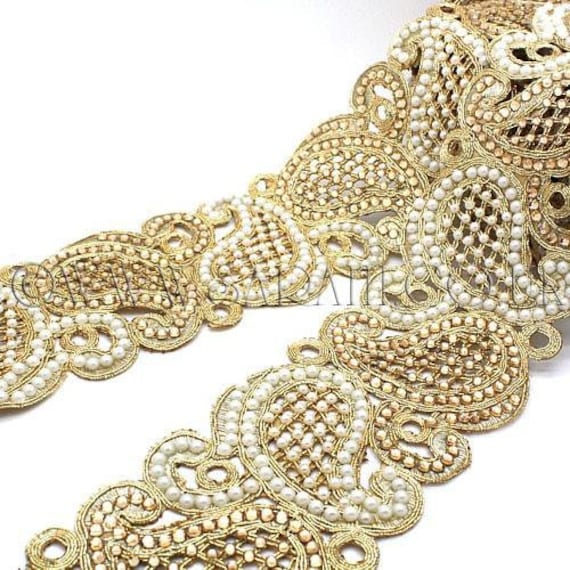 FAUX PEARL SEQUIN trim sewing beaded trim,trimming,costume,sequin edging,stones,beads,fashion,crafts,sewing,embellishment,decoration