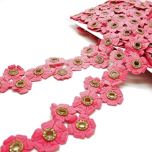 PINK FLOWER trim