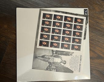 Vintage 1996 Legends of Hollywood James Dean Sheet of Twenty 32 Cent USPS Postage Stamps - Mint