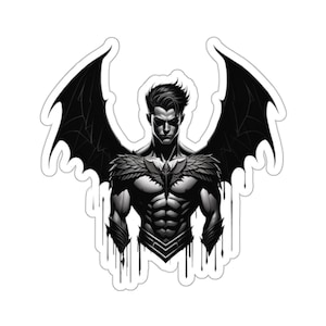Bat boys sticker, AZRIEL, CASSIAN, RHYSAND, Acotar, Bookish gifts &merch Stickers | enemies to lovers | dark romantasy books | stfuattdlagg