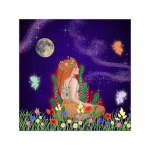Bookish AF Sticker - Fantasy Romance & Astrology Enthusiast, Perfect for Smut Readers and Cozy Nooks, Goddess Gift