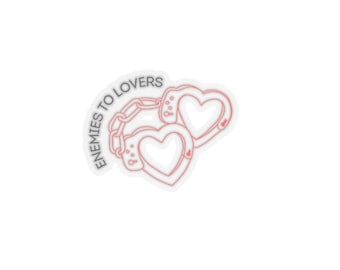 Bookish AF Sticker - Romance Tropes, Enemies to Lovers, Only One Bed - Smut Reader Fantasy Decal for Cozy Book Nooks, Bookworm Gift