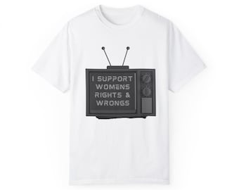 Empowering Feminist T-Shirt, Durable and Soft Ring-Spun Cotton Tee, Perfect for Progressive Women's Rights Gifts