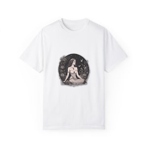 Persephone Kunst | Kostüm | Göttin | mythologische Figuren | Überlieferung | hattees | Granatapfel | Hauch von Dunkelheit | Aufkleber | booktok merch art
