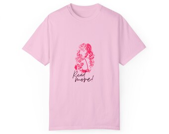 Hot Girls Read T-Shirt, Bookish Babe & Smut Slut Tee, Perfect for Erotica Readers, Unique Gift for Book Lovers