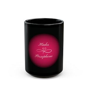 Bücherliebe-Tasse - Hades & Persephone Kaffeetasse, gemütliche Bücherecke Romantik, griechische Mythologie Göttin Geschenk für Leser