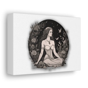 Persephone Kunst | Kostüm | Göttin | mythologische Figuren | Überlieferung | hattees | Granatapfel | Hauch von Dunkelheit | Aufkleber | booktok merch art