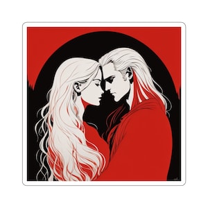 hand und persephone sticker | ein Hauch von Dunkelheit | literarisches Geschenk | Bücherwurm | acotar merch | Thron der Glaskunst | kindle | booktok