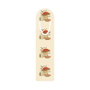 Cute Bookworm Bookmark, Bookish Gift for Women, Unique Present for Librarians