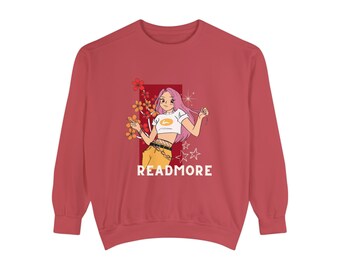 read more bookish sweatshirt | booktok merch | bookish gift ideas | fantasy romance | enemies to lovers