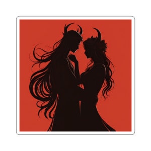 Etiqueta de Hades e de Perséfone de <br> Entrega Rápida? arte de hades x perséfone | um toque de escuridão | livros de romance | presente livresco | produtos de livros | namorado do livro