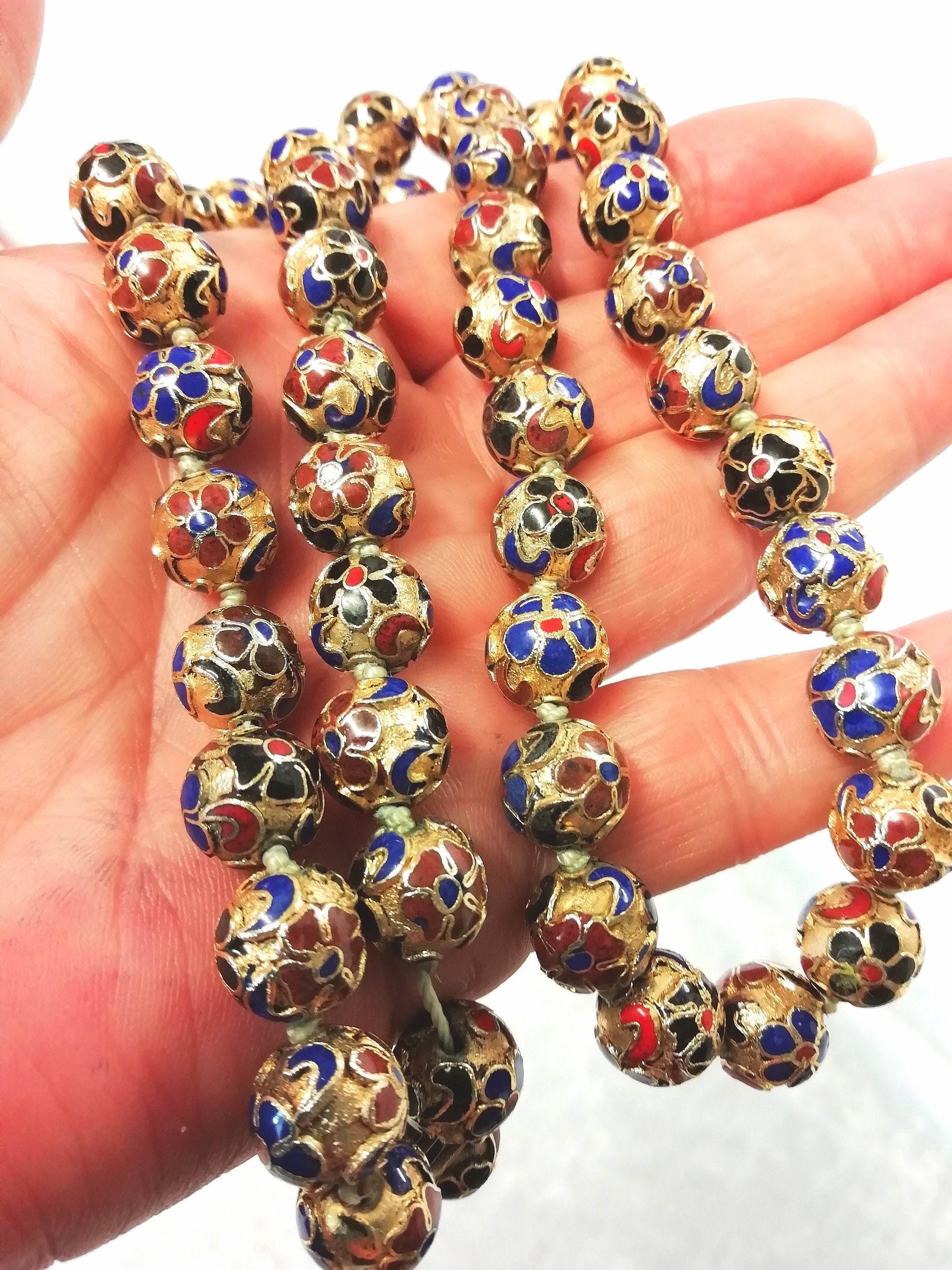 Japanese cloisonne jewelry deals