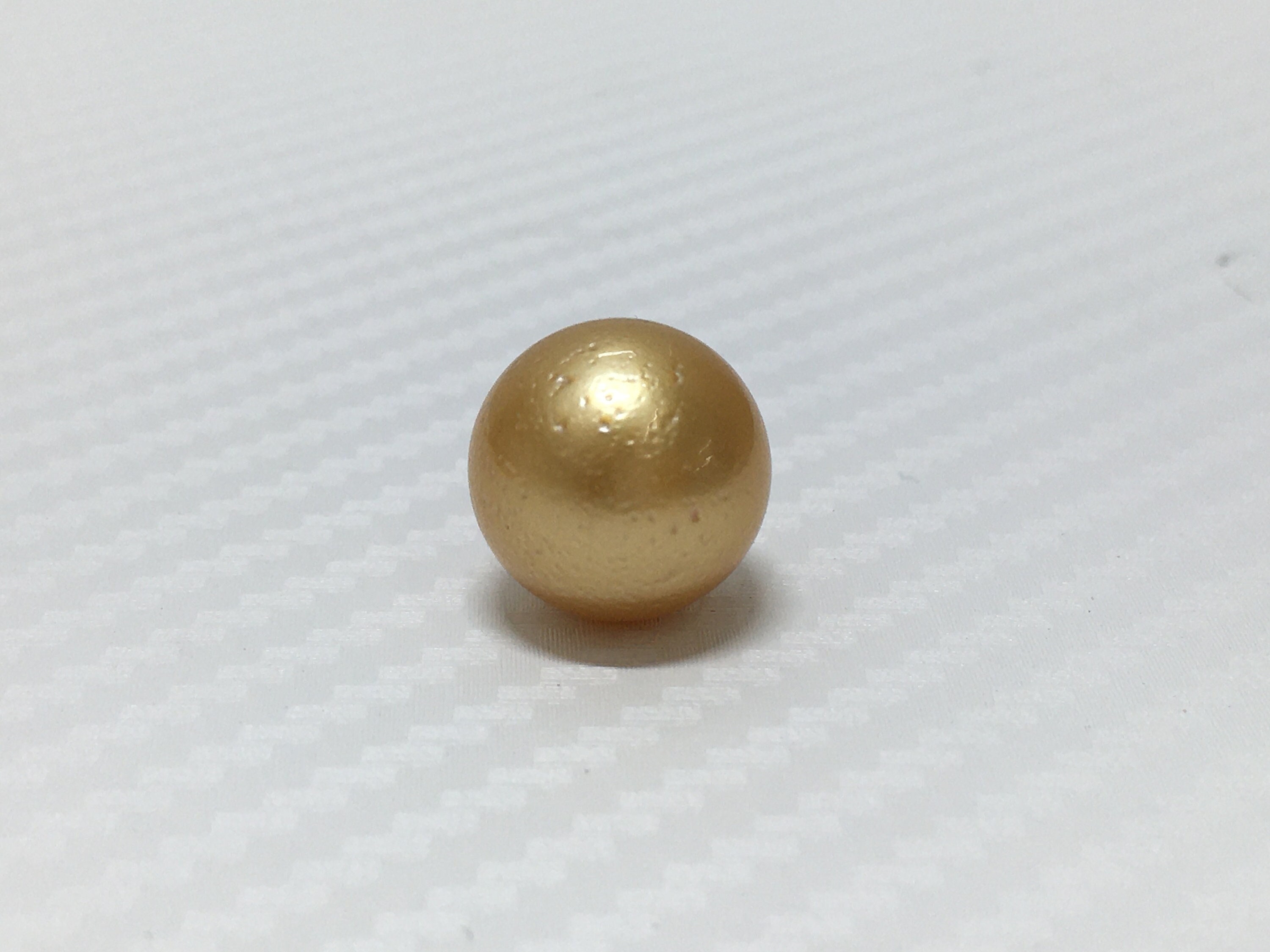South Sea Dark Golden Pearl Natural Color Saltwater Pearl 13.0 mm Round pearl Beads AA Luster 15.5 Ct Free Shipping