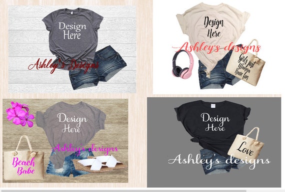 T-Shirt Mockup Designs T-Shirt Bundle Bella Canvas Mockup T-Shirt Mockup Designs T-Shirt Bundle Bella Canvas Mockup
