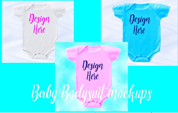 Baby Bodysuit Mockup Kids Mockupbaby Mockup Baby Mockup Designsmockup