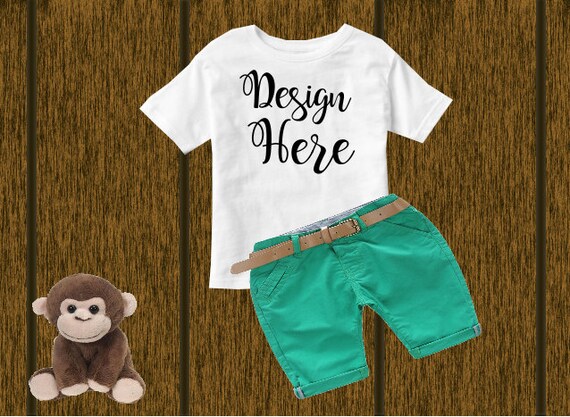 Kids T-Shirt Mockup T-Shirt Kids Mockup Kids
