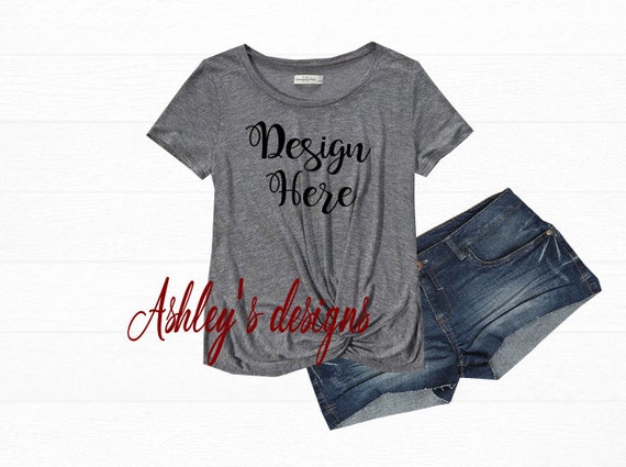 Bella Canvas Mockup T-Shirt Mockup T-Shirt PSD Mockup Template
