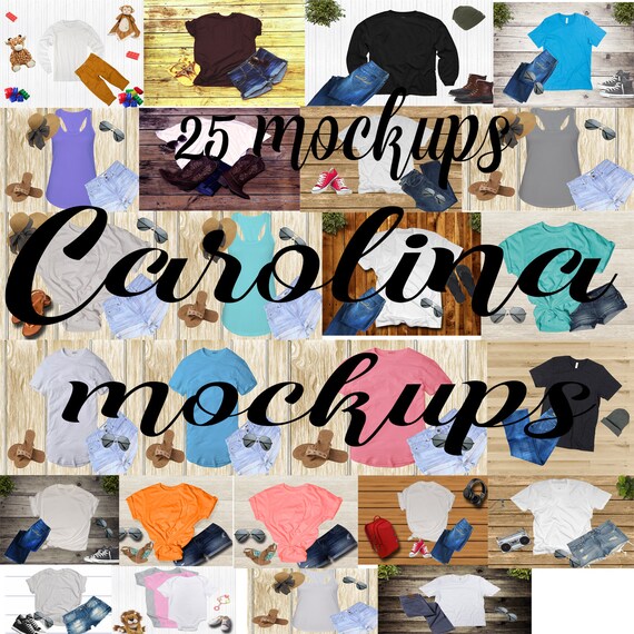 T-Shirt MockupShirtT-Shirt Mockup Bundlet-Shirt MockupShirt Bundlecarolina