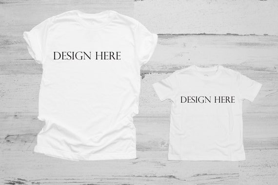 Download Mom And Me Shirt Mockup White Shirt Mockup Kids Mockup Kids Etsy