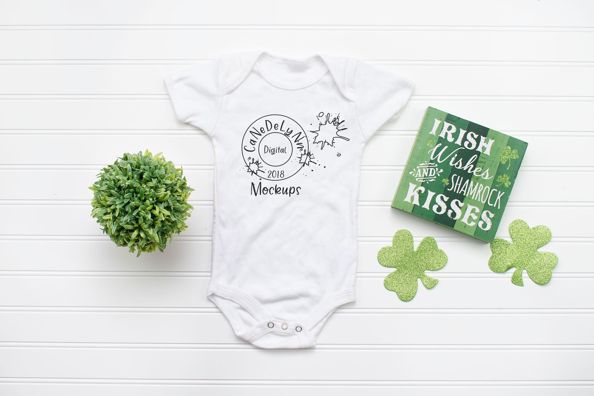 Baby Mockup Baby Mock Up Baby St Patricks Mockup St Etsy
