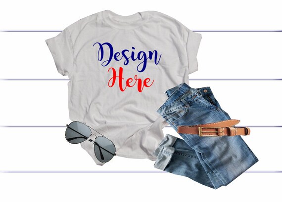 Download Tshirt Mockup Shirt Mockup White Tshirt Mockup Mockup Etsy