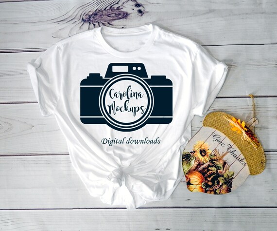 Download White Tshirt Mockup Mockup Shirt Gildan Tshirt Mockup Stock Etsy
