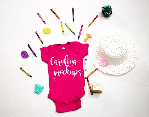 Baby Mockup Baby Bodysuit Mockup Photo Baby One Piece Etsy