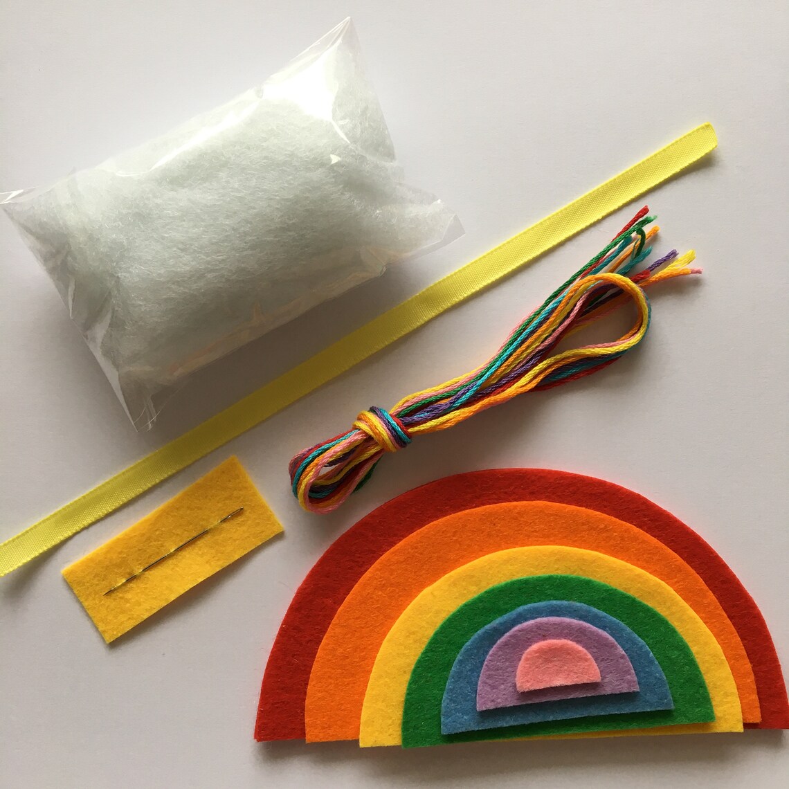 Felt Rainbow Craft Kit Etsy