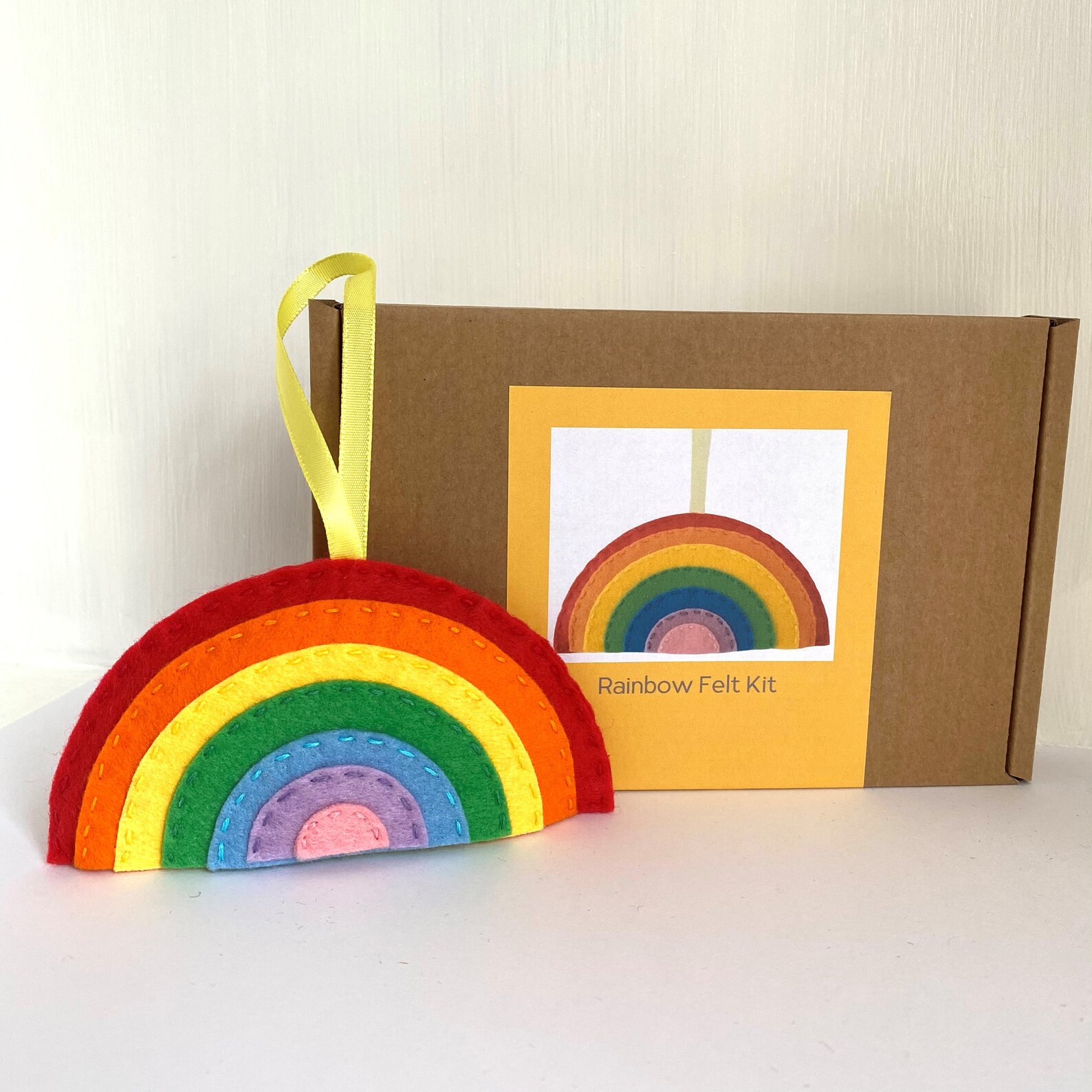 Felt Rainbow Craft Kit Etsy