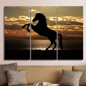 Cavallo Canvas Wall Art Immagini Immagini Carta da parati Decorazione murale Design Opera d'arte Poster Foto Foto Decorazioni Stampe Regali Pittura Fotografia