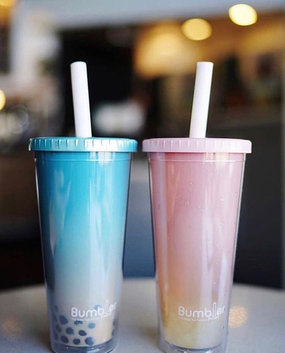Boba Tumbler Cup / Boba Tea Tumbler / Bubble Tea Tumbler / Etsy