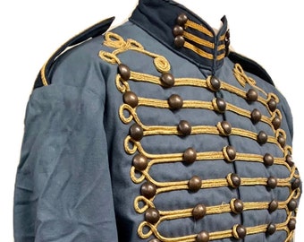 Jacke Militär Steampunk Sergeant Pepper Armee Jacke Raven SDL Kleidung