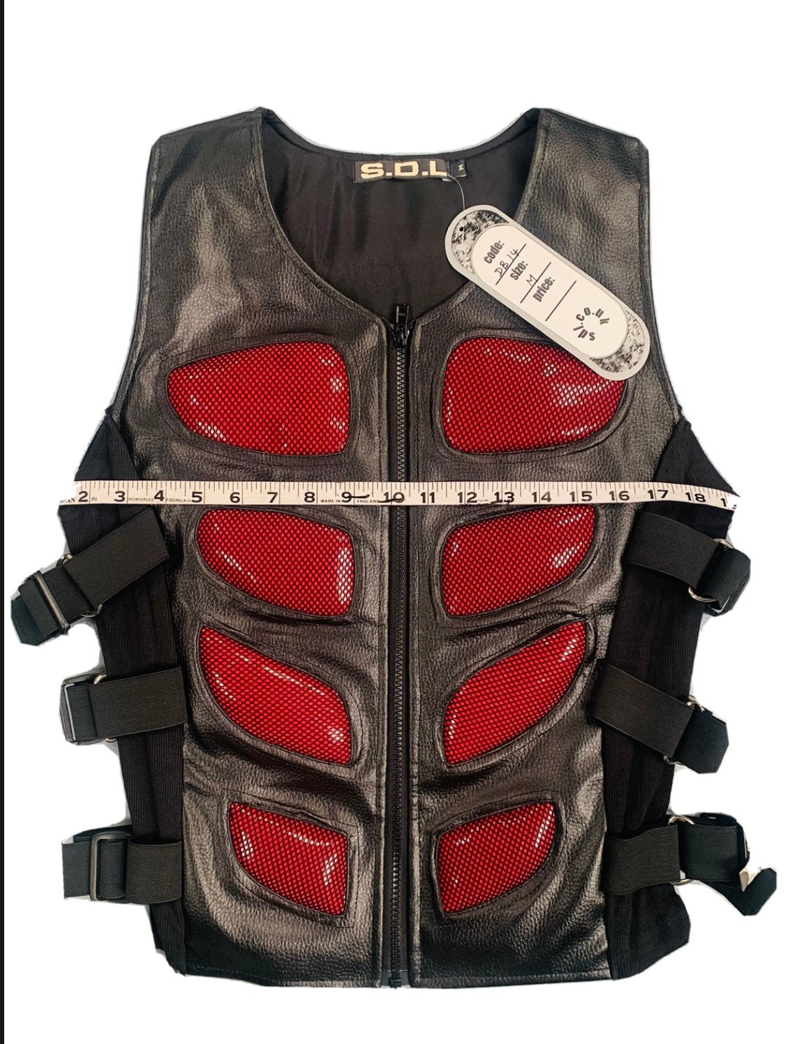 ジャケット・アウター st90's SAXONY punk vest 90´s SAXONY punk vest