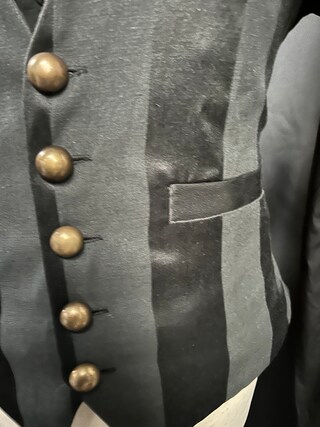 Gilet Da Uomo Gotico Steampunk Risvolto Da Uomo, Vintage, Colletto