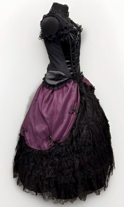 strapless open back dress The 