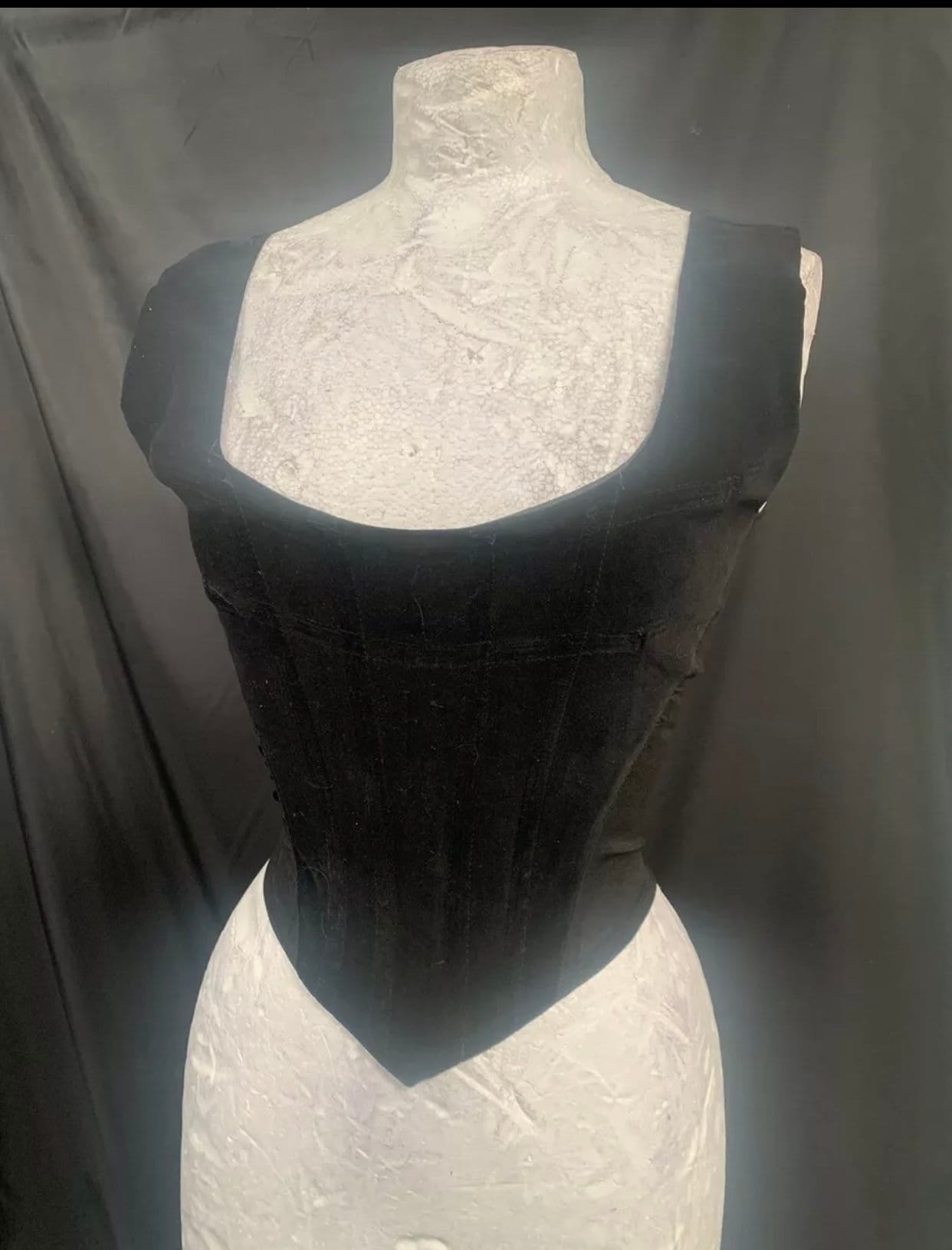Buy Corset Inspired by Vintage Gothic and Steampunk Clothing Black