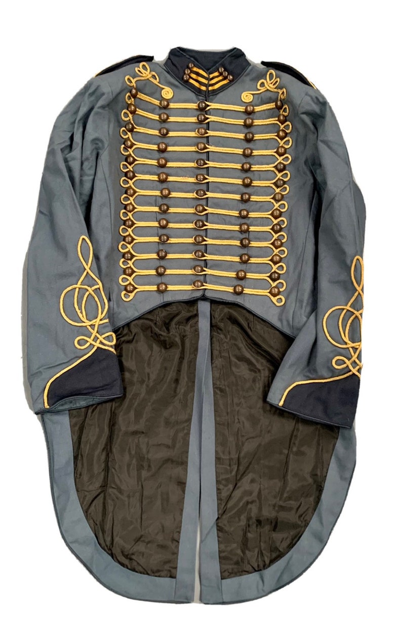 Jacket Military Steampunk Sergeant Pepper Army Jacket Raven SDL clothing image 4