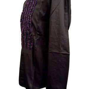 Steampunk Jacket Pirate shirt, Vintage Raven Clothing Gothic Victorian Vintage Period Edwardian ensemble image 7