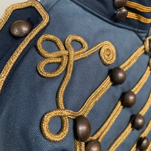 Jacket Military Steampunk Sergeant Pepper Army Jacket Raven SDL clothing image 3