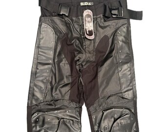 Trousers Y2K 90s Vintage Rare Find SDL Black Matrix Heavy Cotton