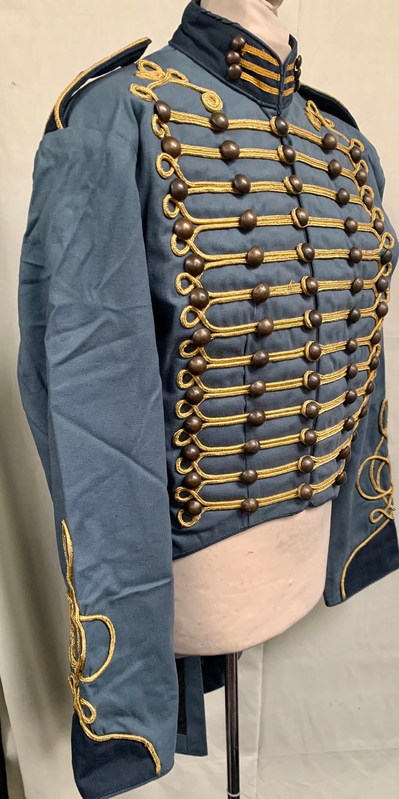Jacket Military Steampunk Sergeant Pepper Army Jacket Raven SDL clothing image 5