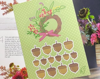 Acorns & Wreath Sticker Sheet