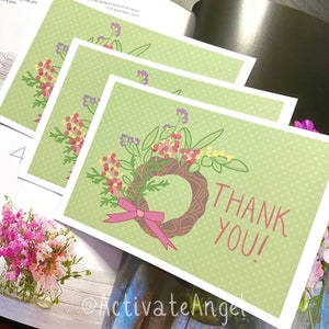 Merci Cartes postales | Lot de trois