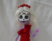 Day of the Dead Doll, Dia de los Muertos Muneca, Sugar Scull Doll