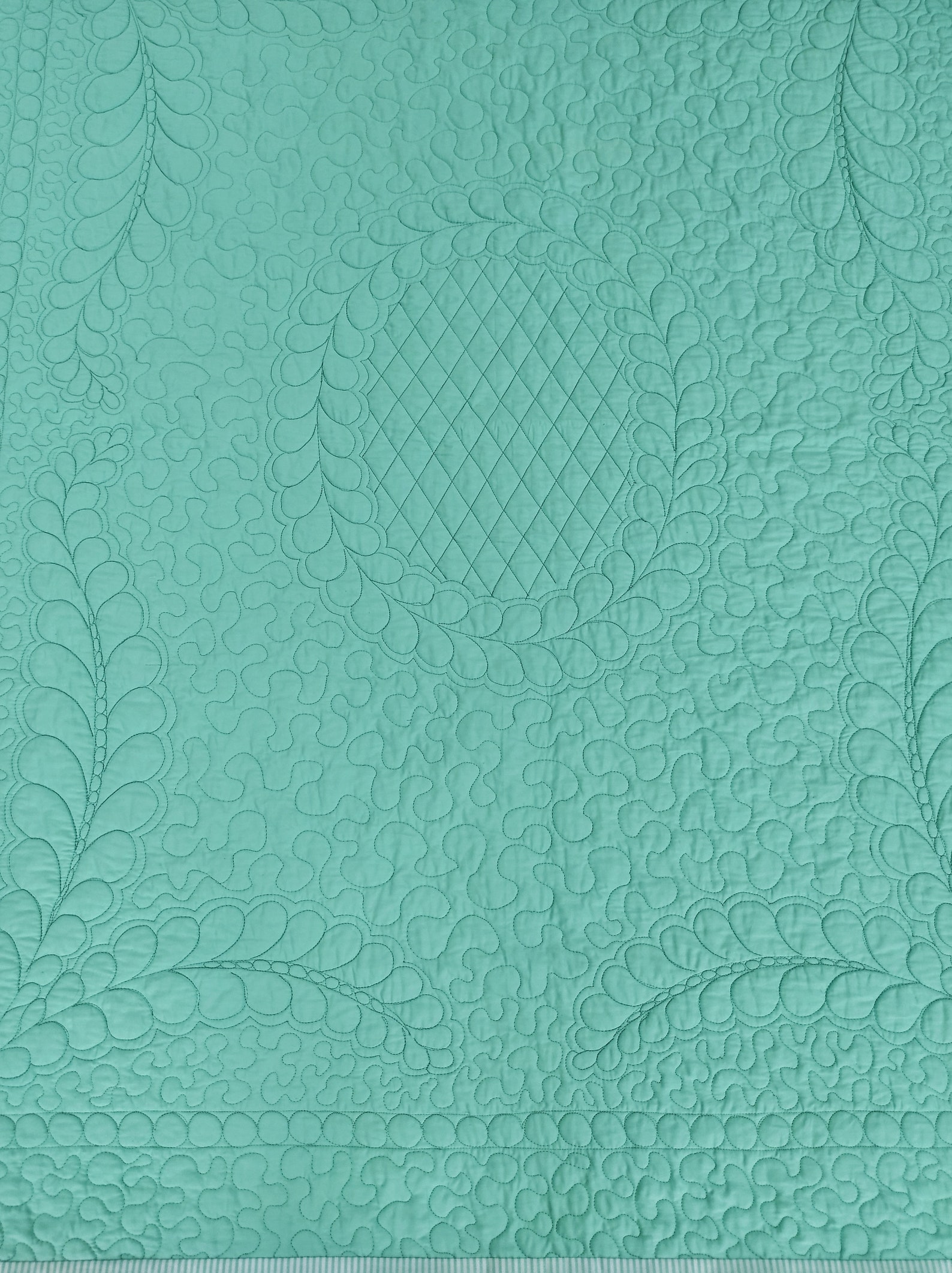 White solid color quilt Quilted throw blanket Etsy