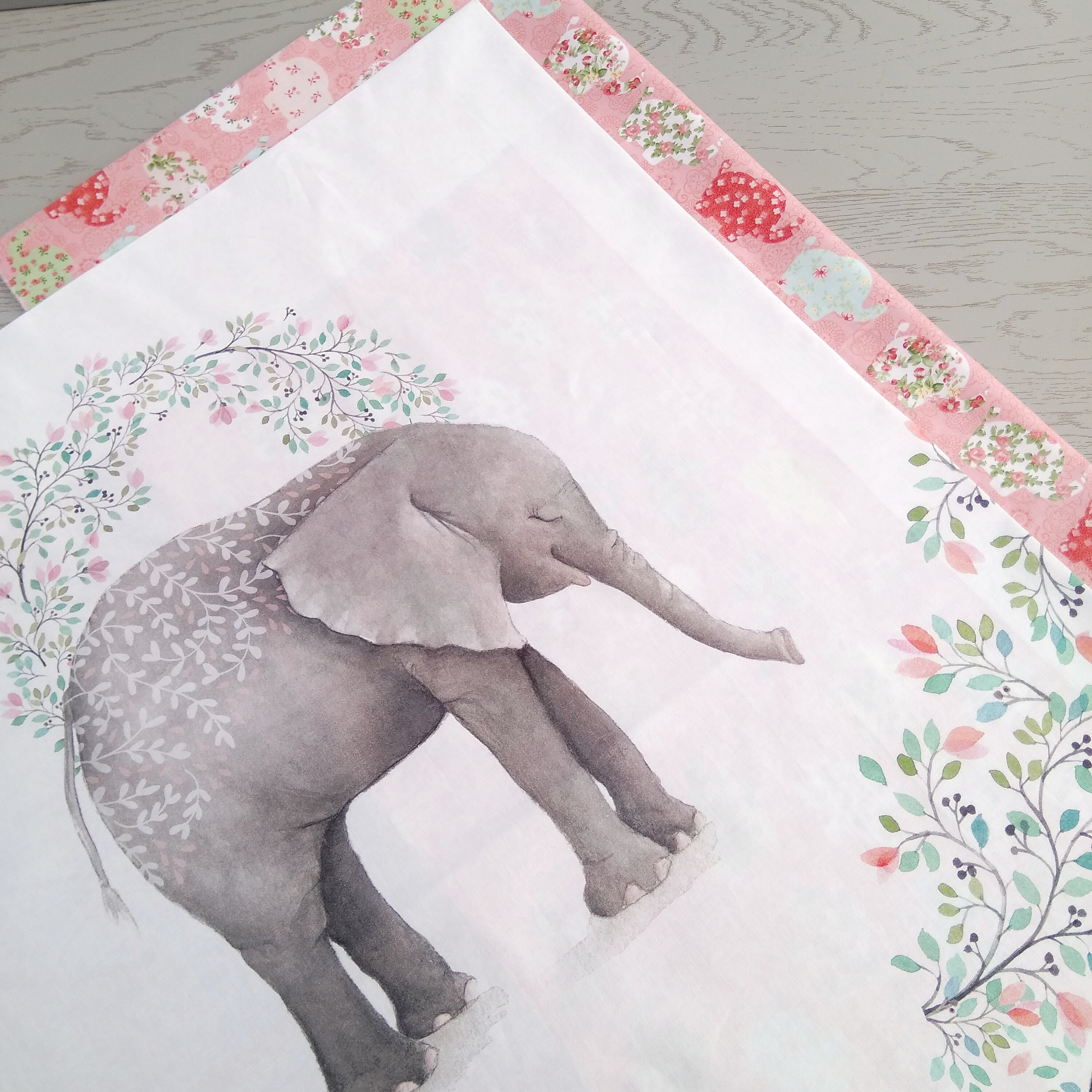 Couverture Personnalisee De Courtepointe De Bebe D Elephant Couverture Personnalisee De Courtepointe De Bebe D Elephant